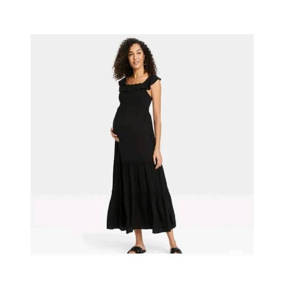 Isabel Maternity Maxi Dress Size M NWT - Picture 1 of 5